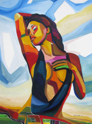 Dipinto - Senso donna 2016, oilo su tela, 60x80 cm