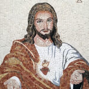 Mosaico sacro, Sacro cuore di Gesù
